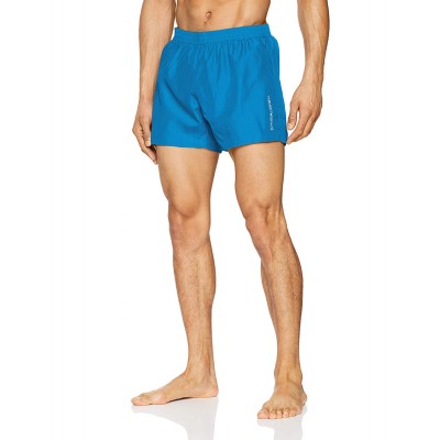 Emporio Armani short de bain uni bleu