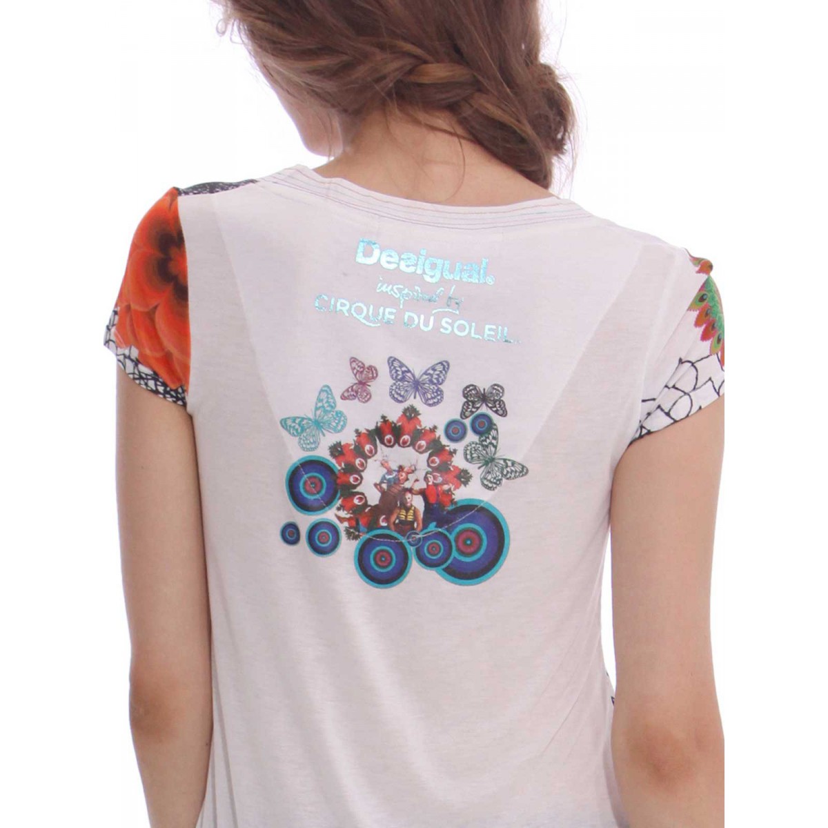 Desigual Mädchen Kurzarm-T-Shirt Mit Herz Aus Zwei Produktbild-Vorschau 12