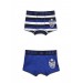 Ikks lot de 2 boxers caleçon pour garçon bleu