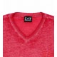 Emporio armani ea7 t-shirt uomo azzuro tencel