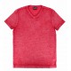 Emporio armani ea7 t-shirt uomo azzuro tencel