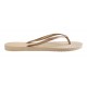 Havaianas slim gold infradito donna